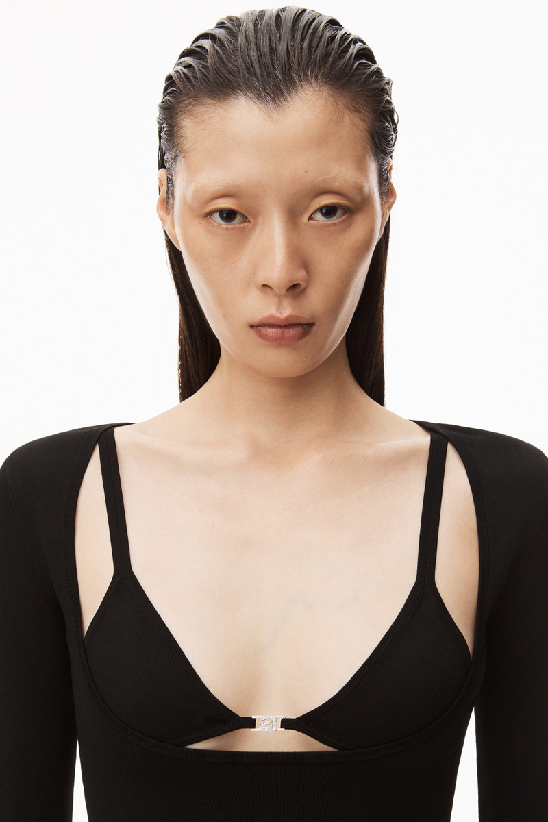 BIKINI DRESS IN STRETCH VISCOSE KNIT 5