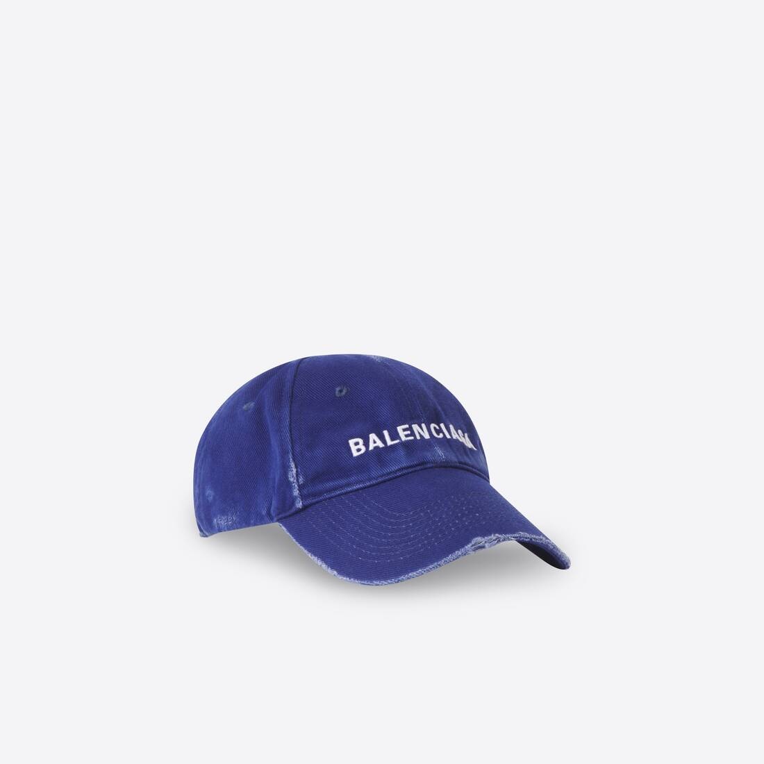 Logo Cap in Marine Blue/white - 4