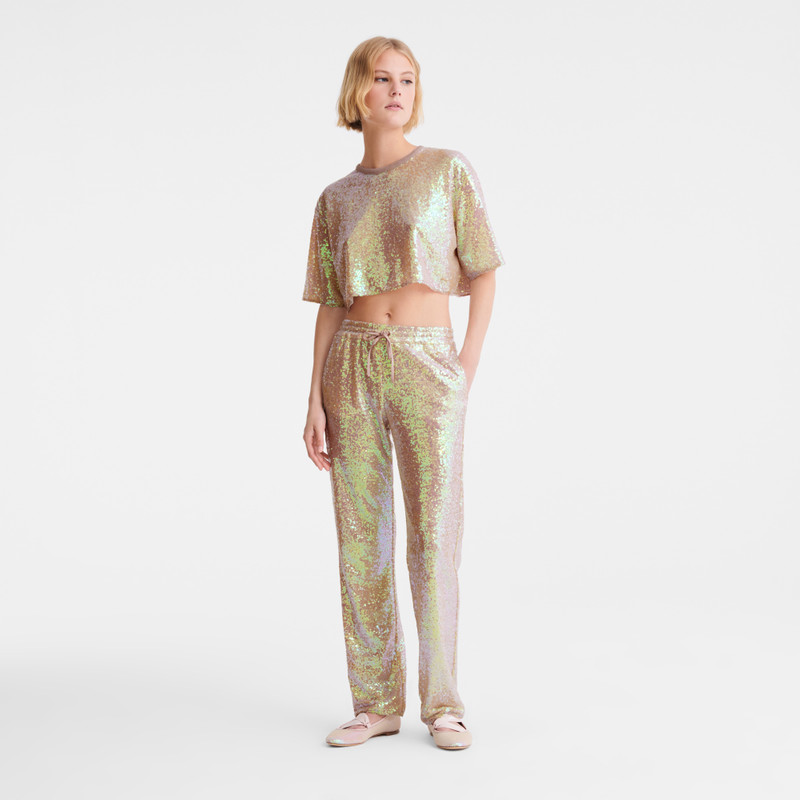 Longchamp Trousers Ballerina - Glitter outlook