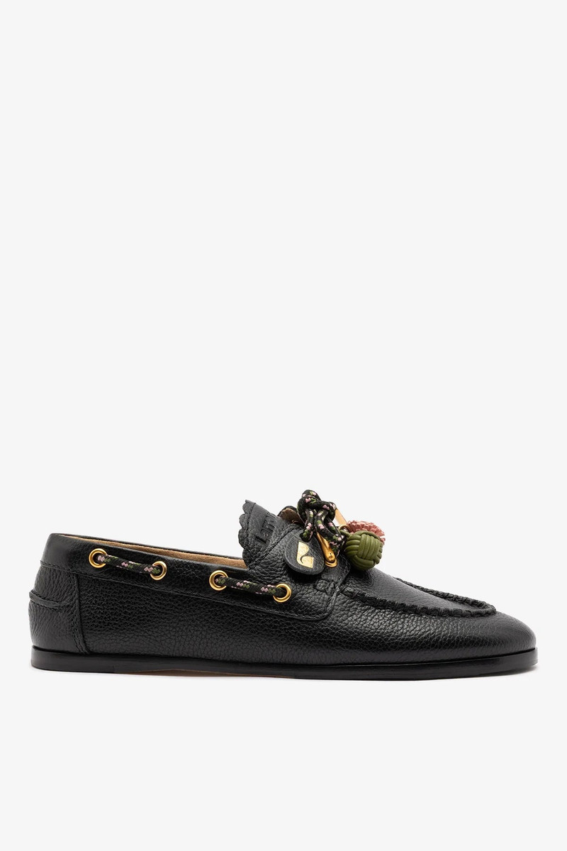 Cyprus Boat Shoe Black Leather 1