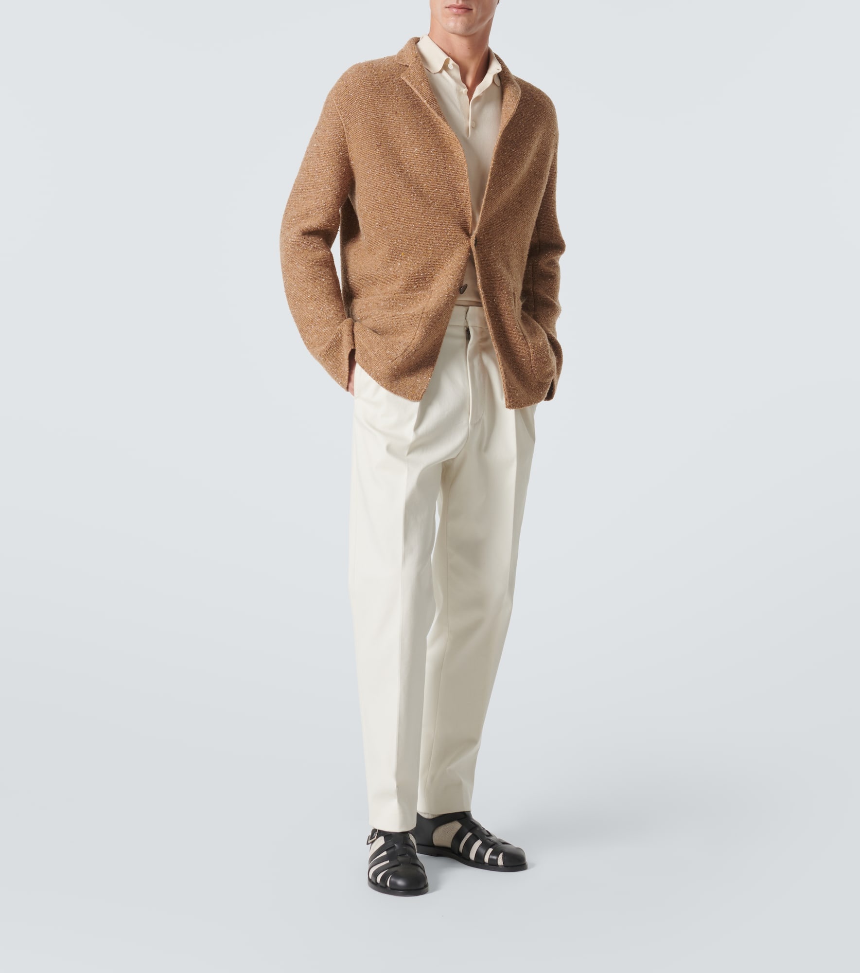 Cashmere and linen cardigan - 2