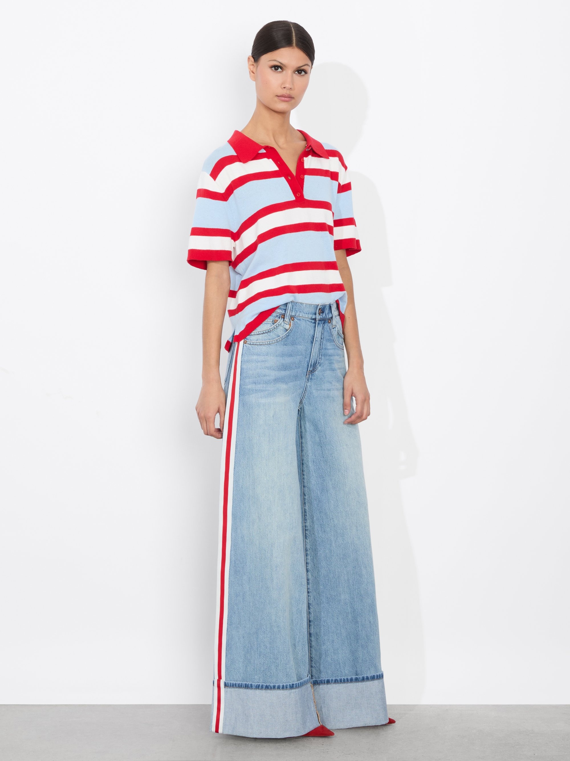 TILLIE STRIPED POLO - 3
