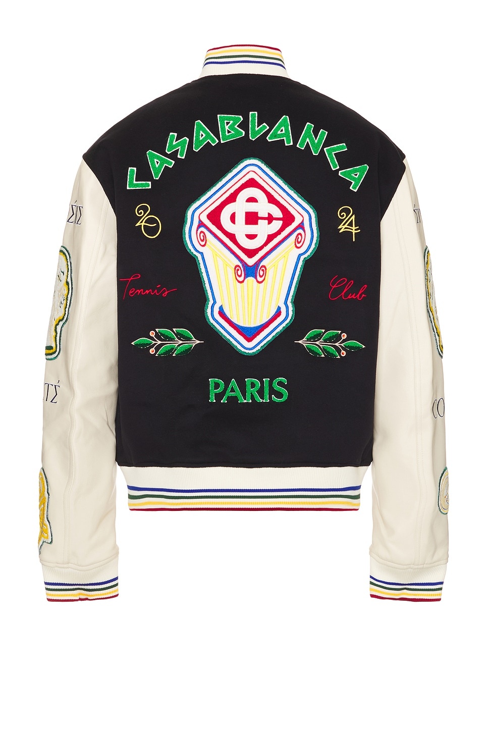 Patchwork Bomber Jacket - 1