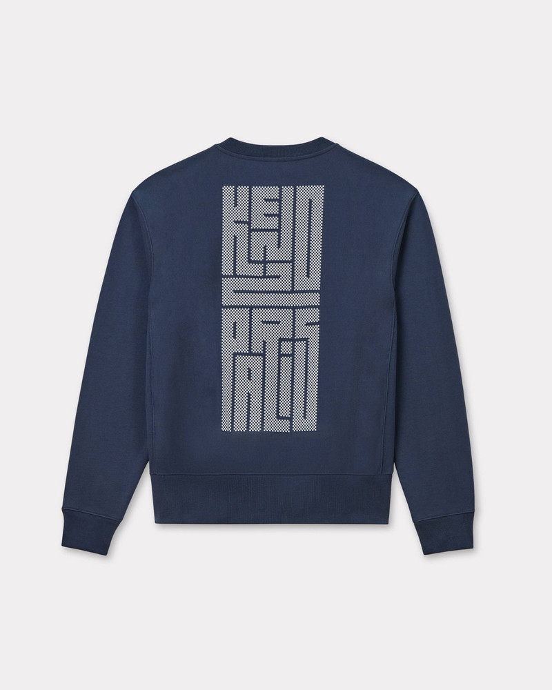 KENZO 'KENZO Kamon' embroidered sweatshirt in cotton outlook