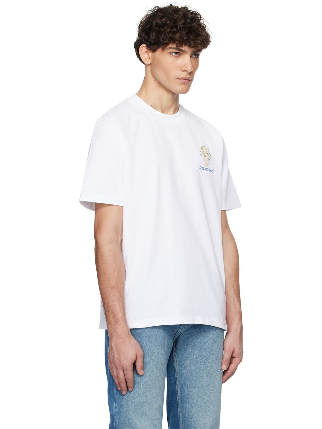 White Diamond Column T-shirt - 2