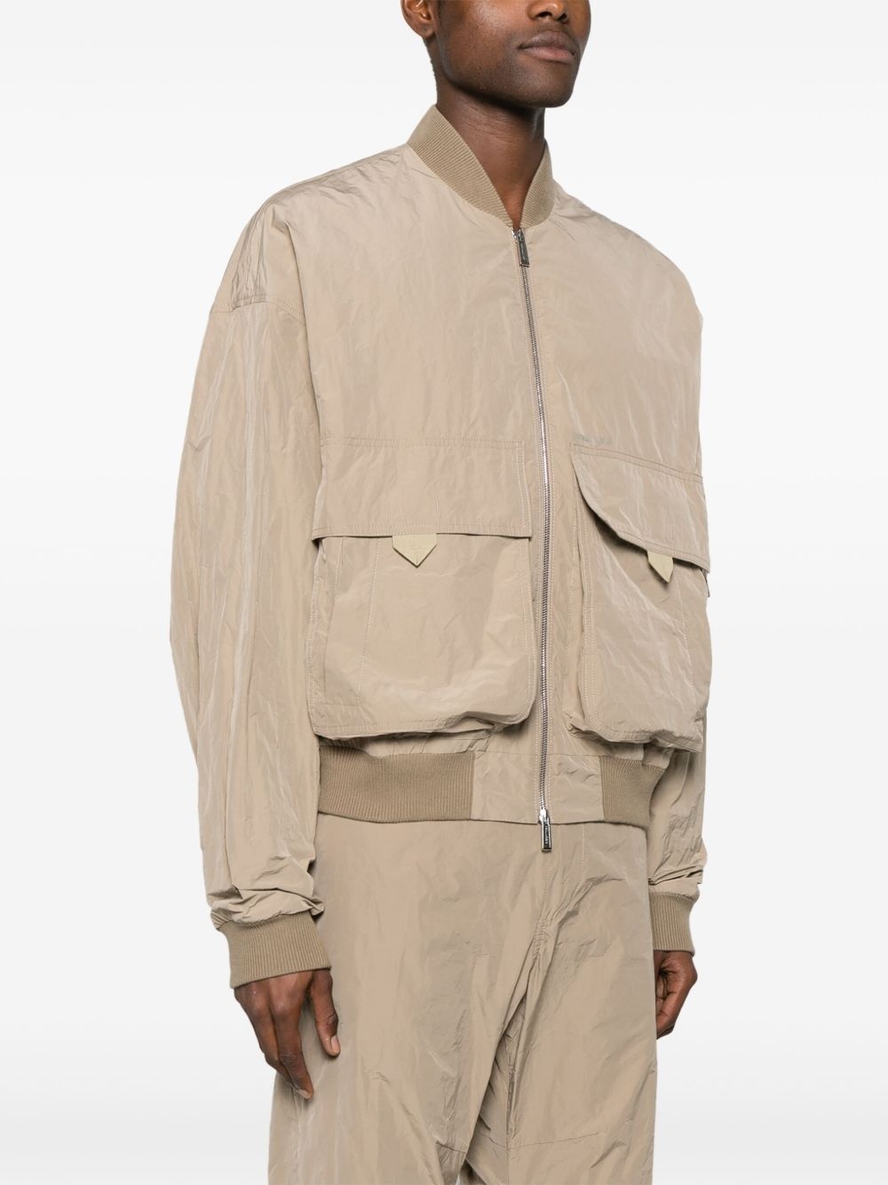shell bomber jacket - 3
