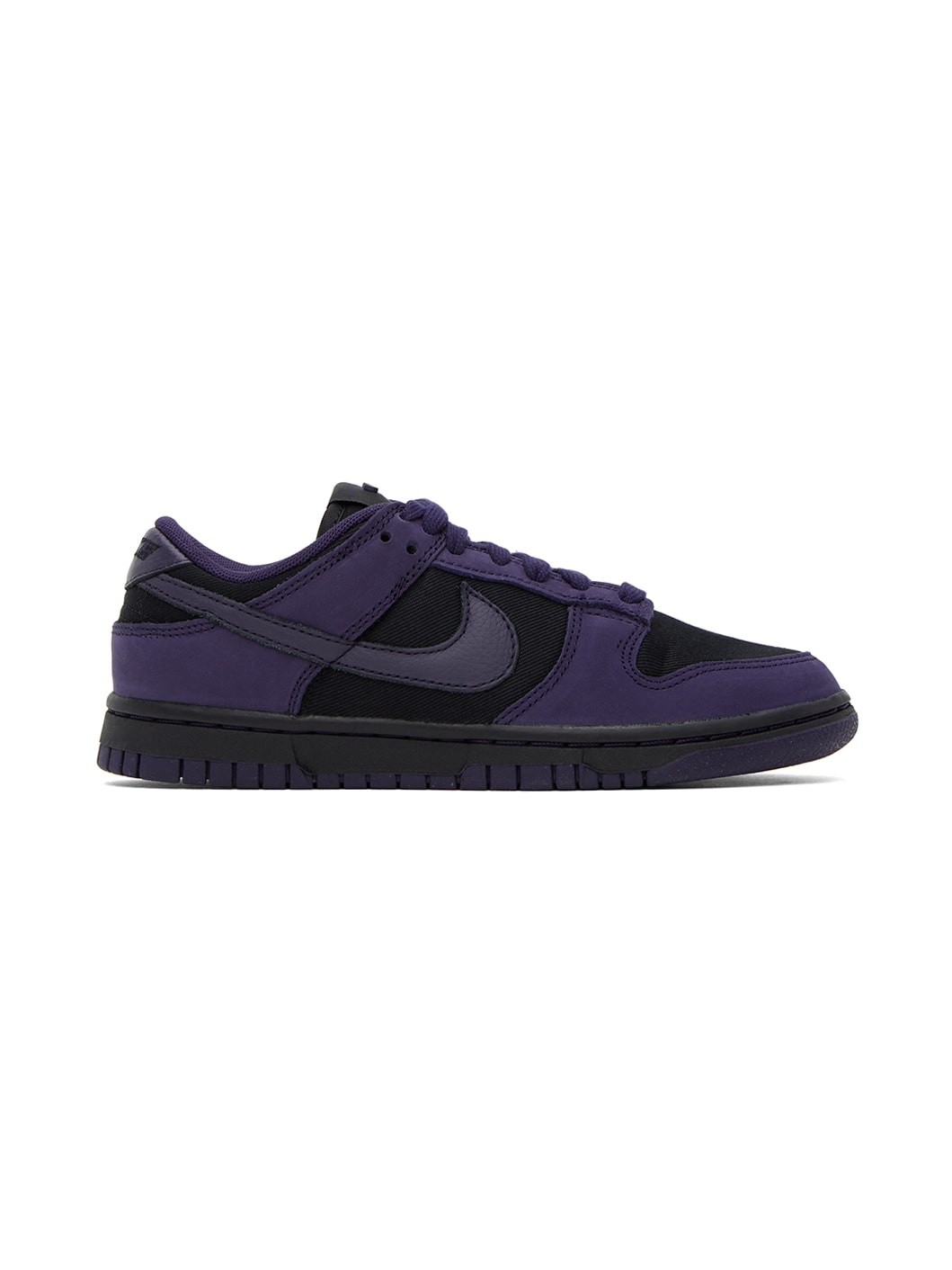 Purple & Black Dunk Low LX Sneakers - 1