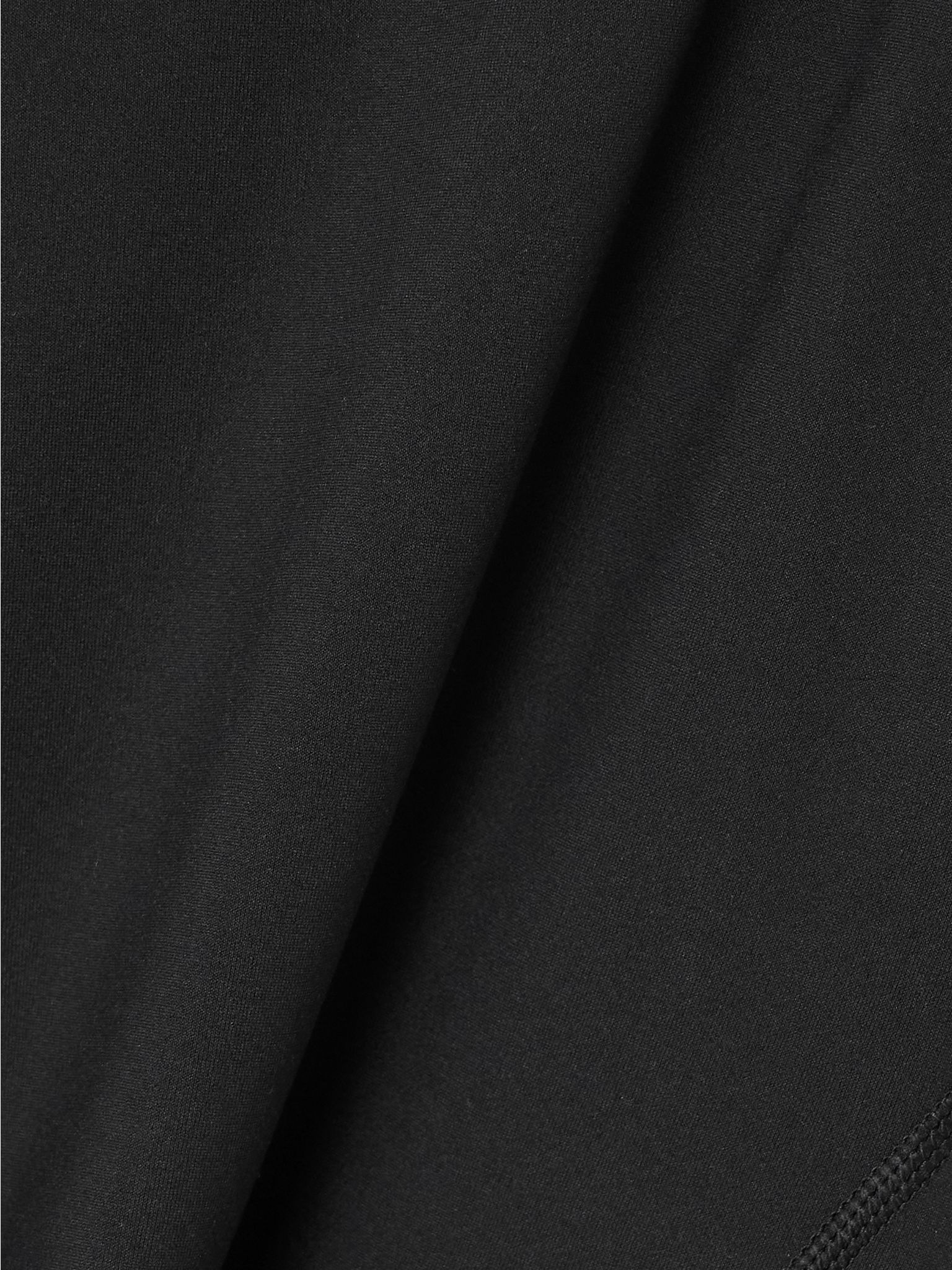 Studio cutout paneled stretch-jersey mini dress Black - 4