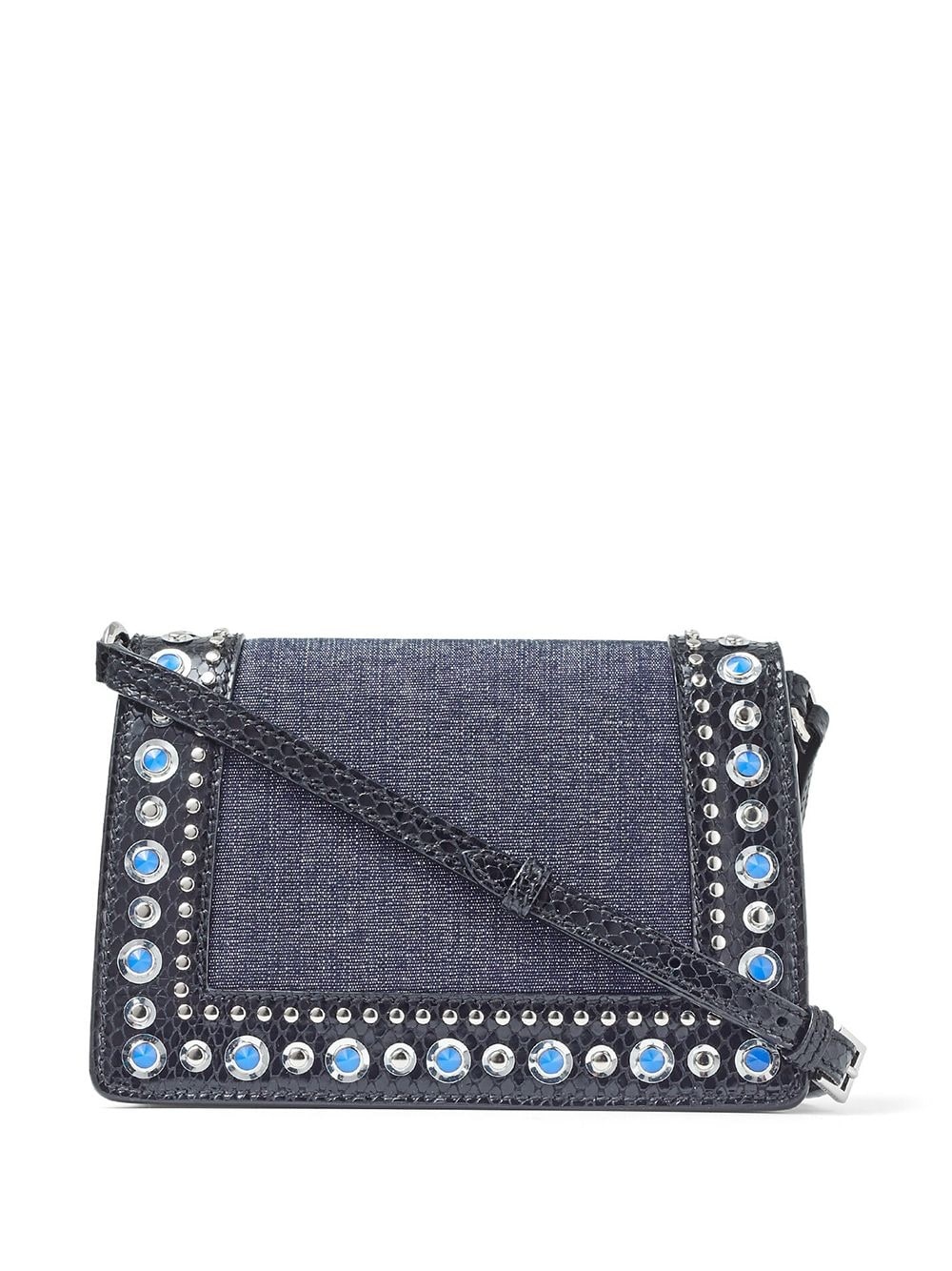 Madeline crystal-embellished shoulder bag - 2