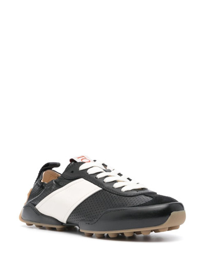 Tod's elasticated-trim leather sneakers outlook