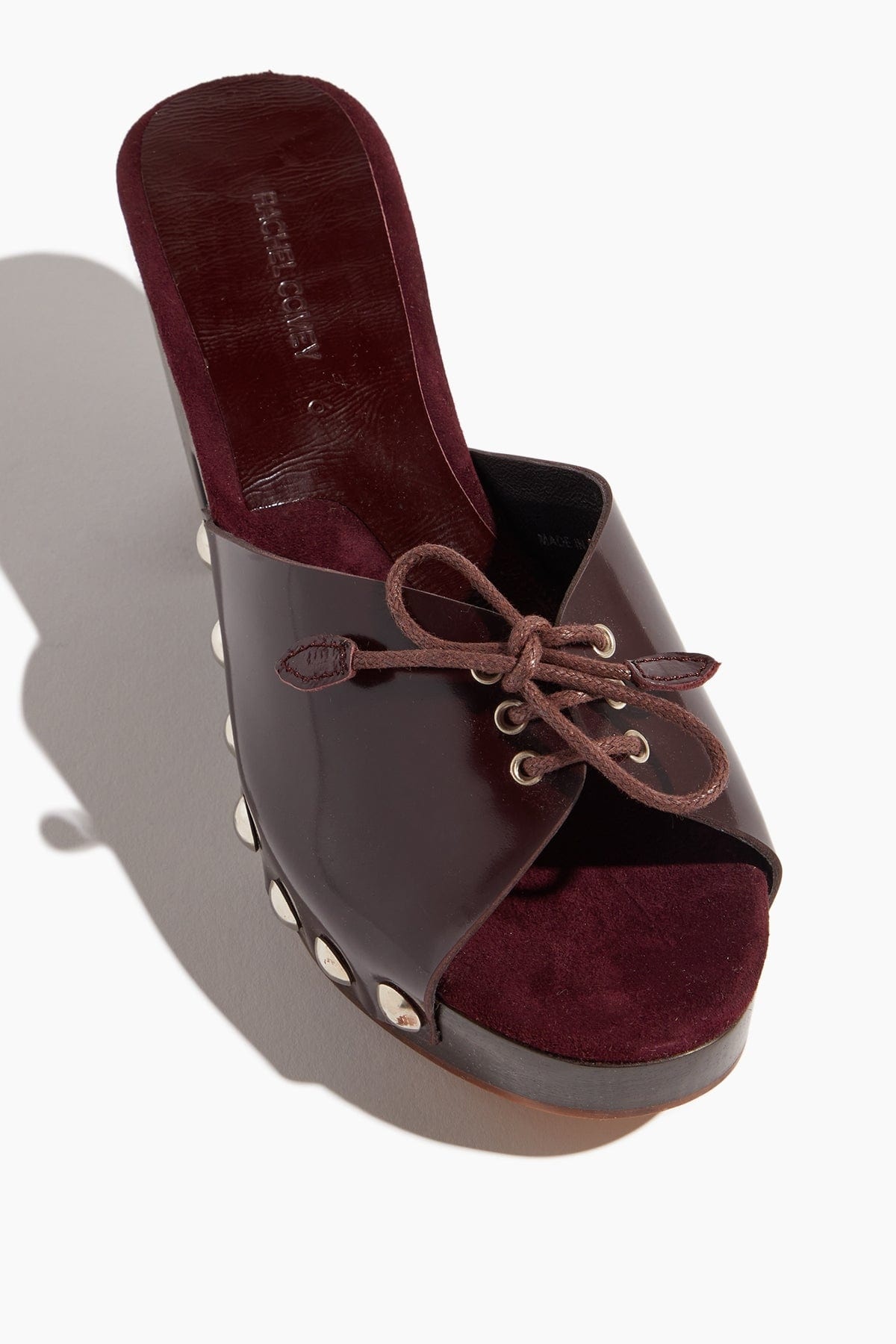 Mercier Clog in Cherry - 3