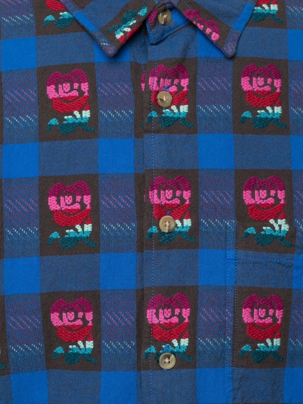 rose buffalo plaid shirt - 5