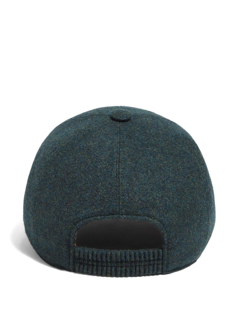 ZEGNA mélange Oasi cashmere baseball cap outlook