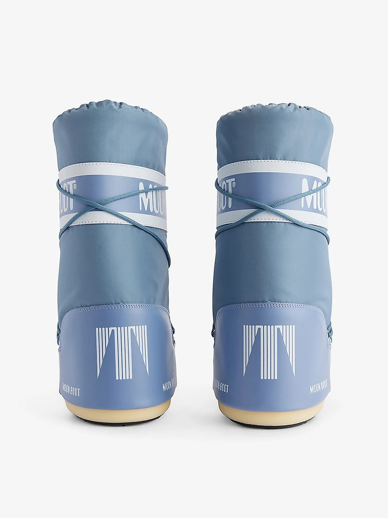 MOON BOOT Icon logo-print shell snow boots outlook