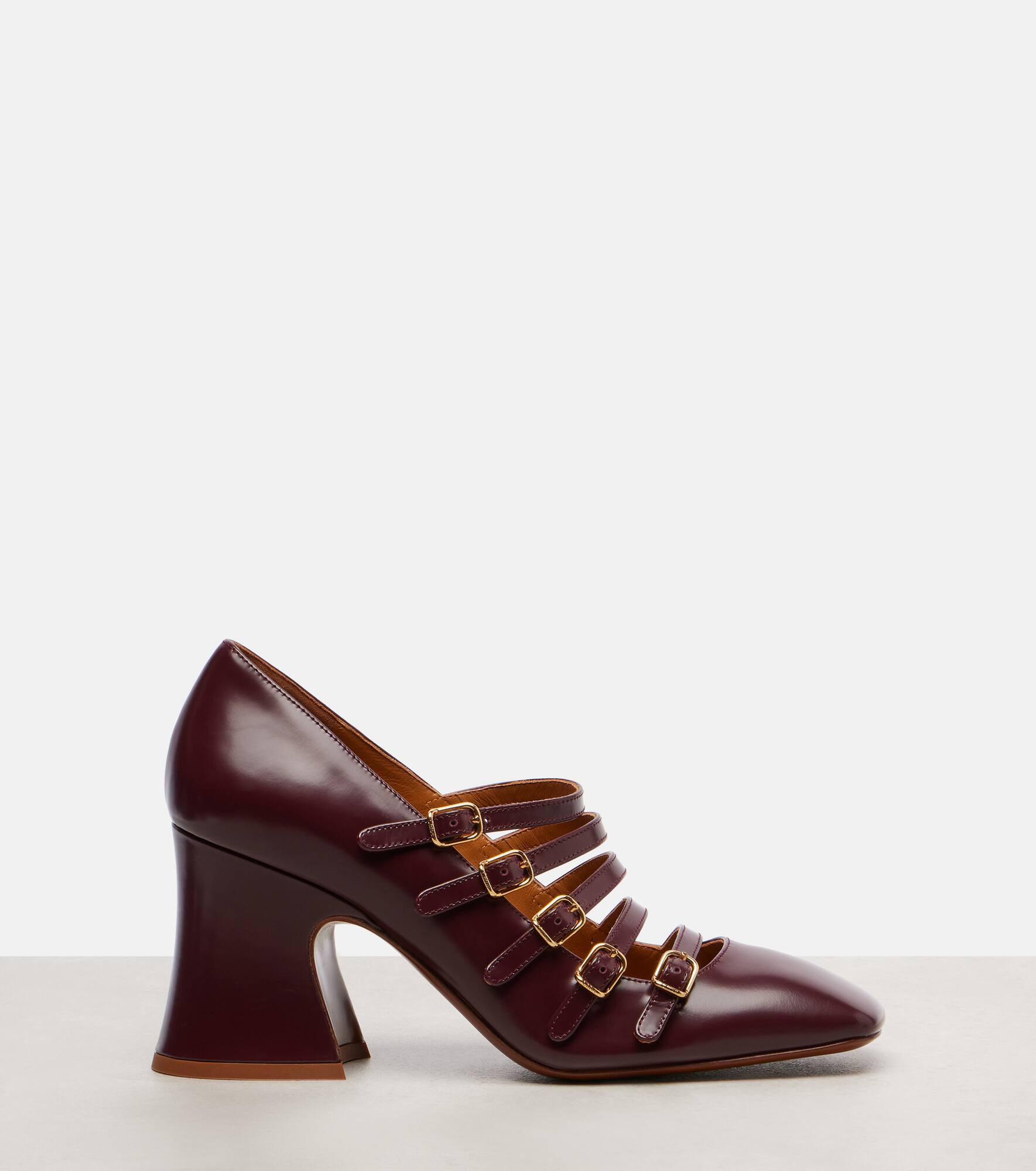 Janis 80 leather Mary Jane pumps - 4
