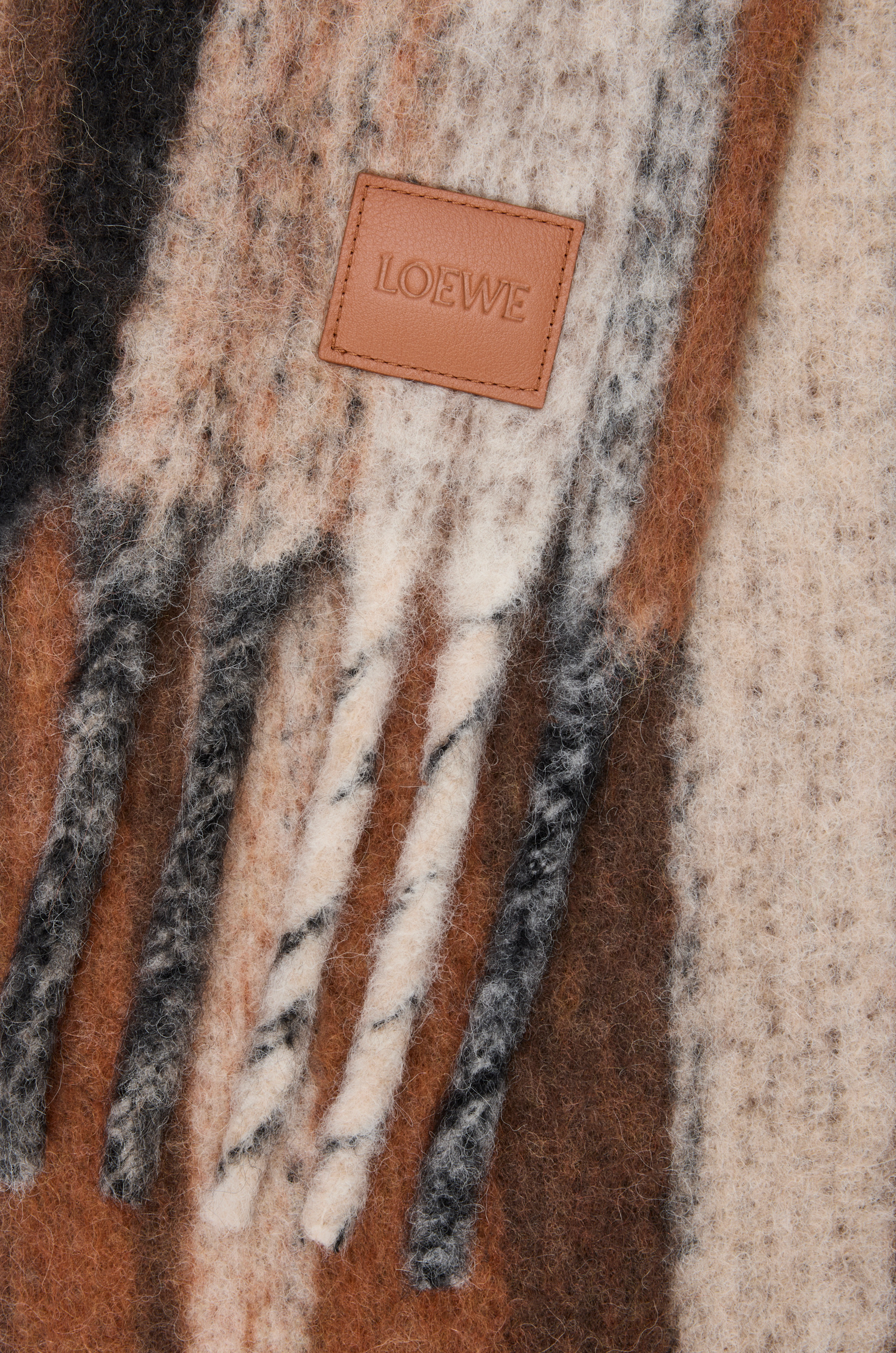 Scarf in alpaca and wool blend - 4