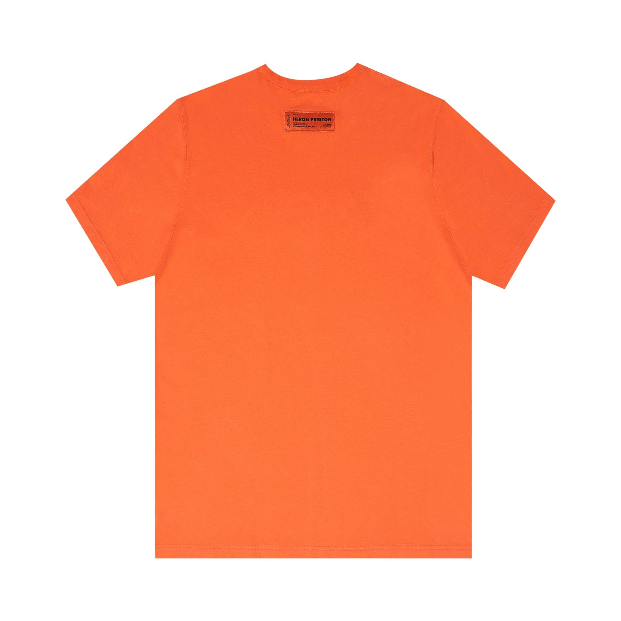 Heron Preston NF CTNMB Tee 'Orange/White' - 2
