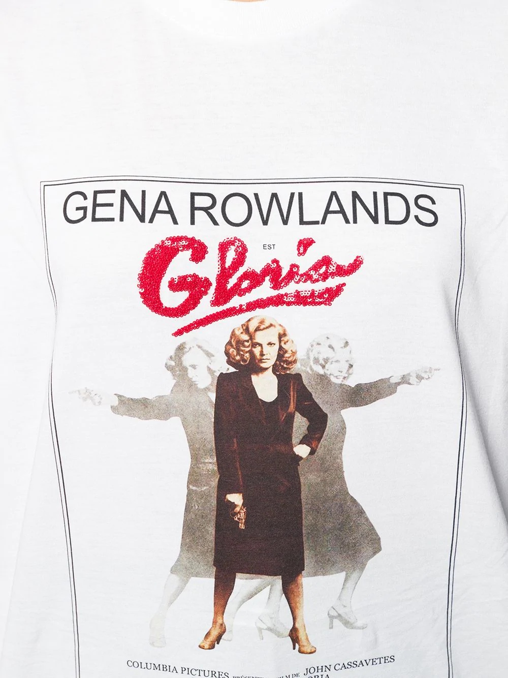 Gloria movie print T-shirt - 5