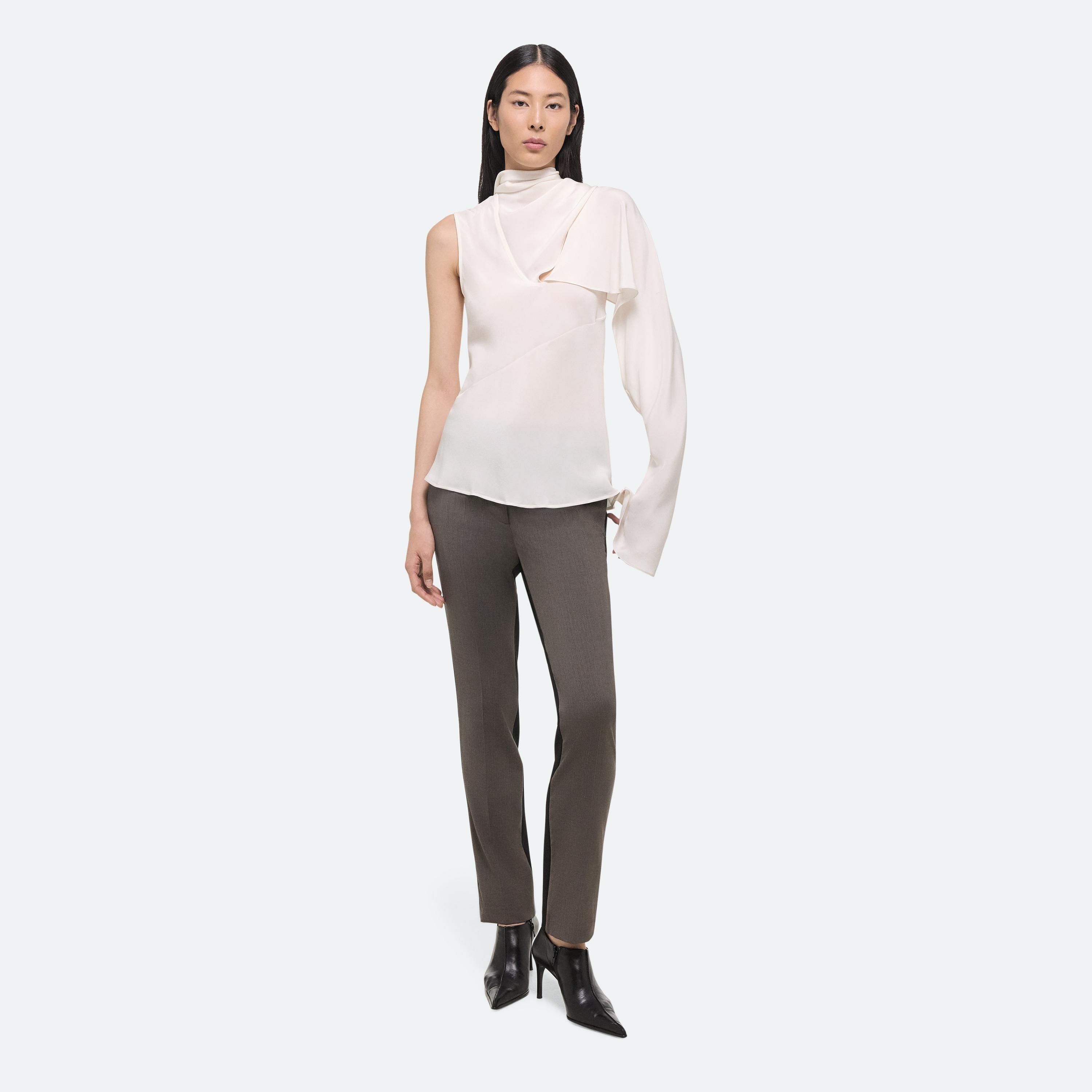 SCARF BLOUSE - 8