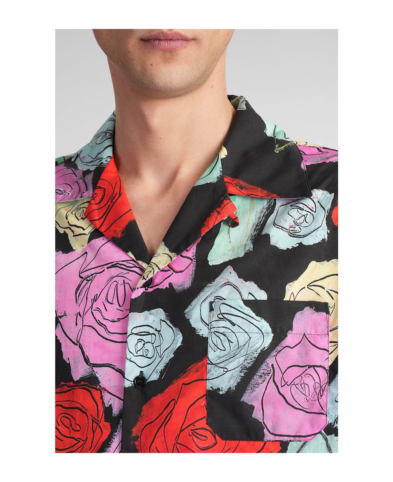 Shirt In Black Cotton - 5