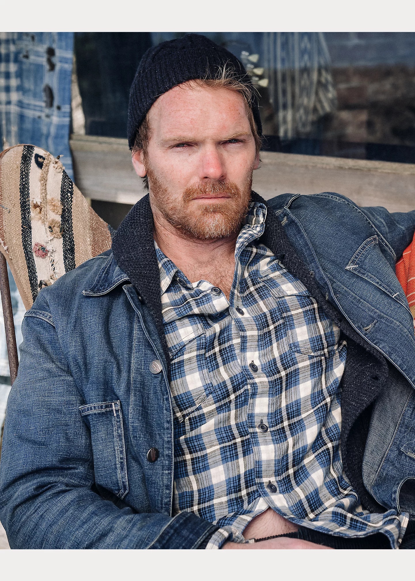 Plaid Double-Faced Workshirt - 7