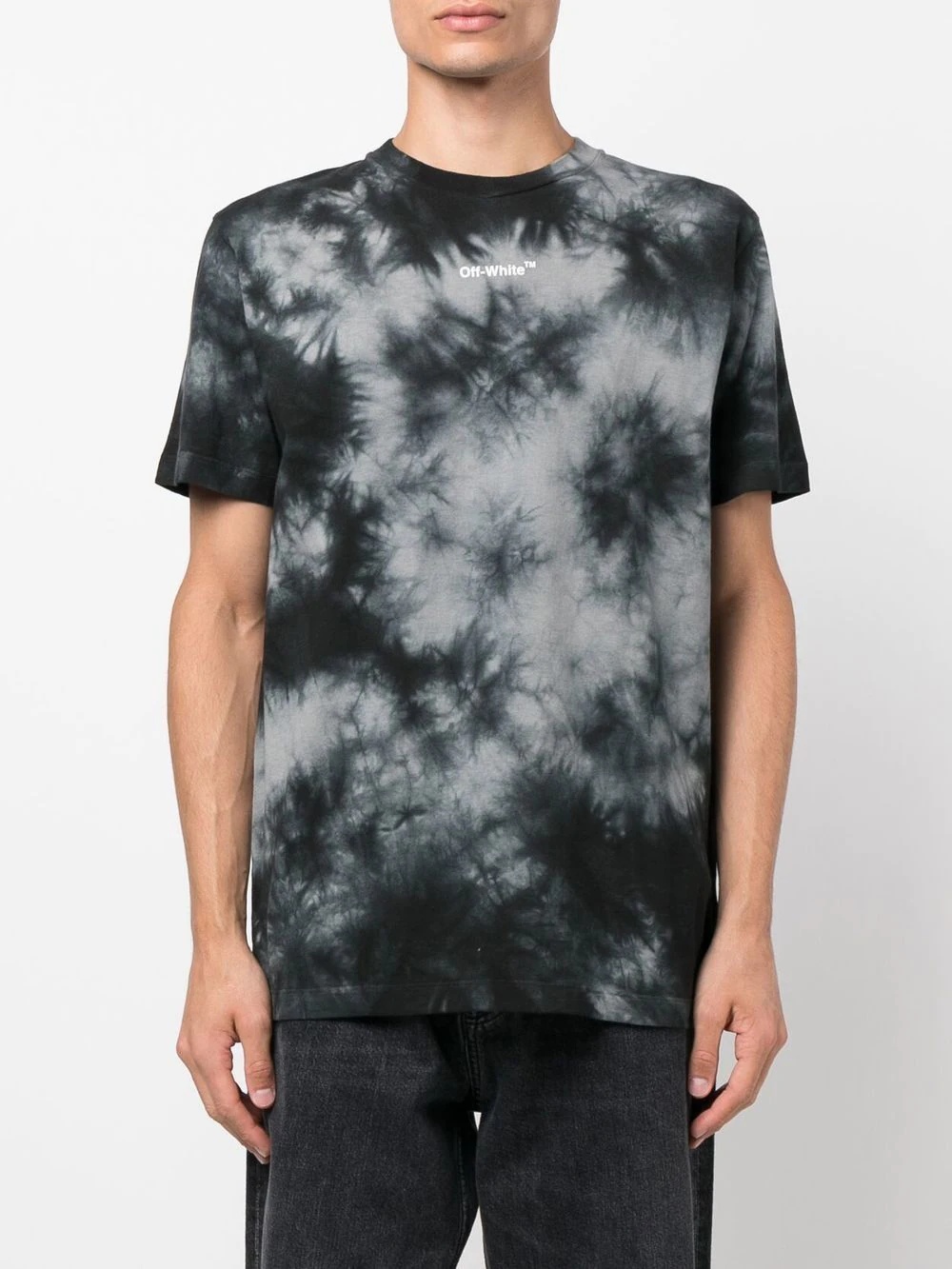 tie-dye print T-shirt - 3