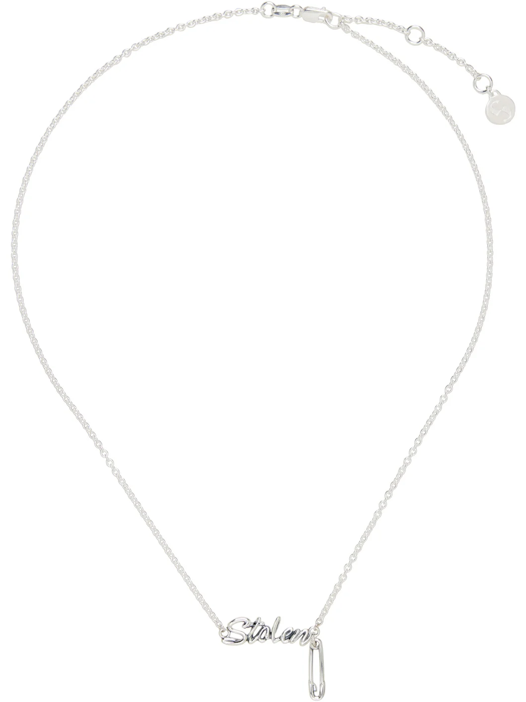 Sentimental Script Necklace - 1