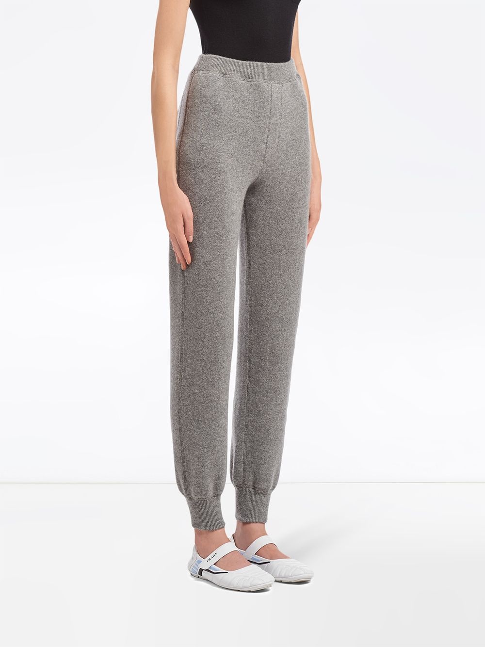 tapered fleece trousers - 3