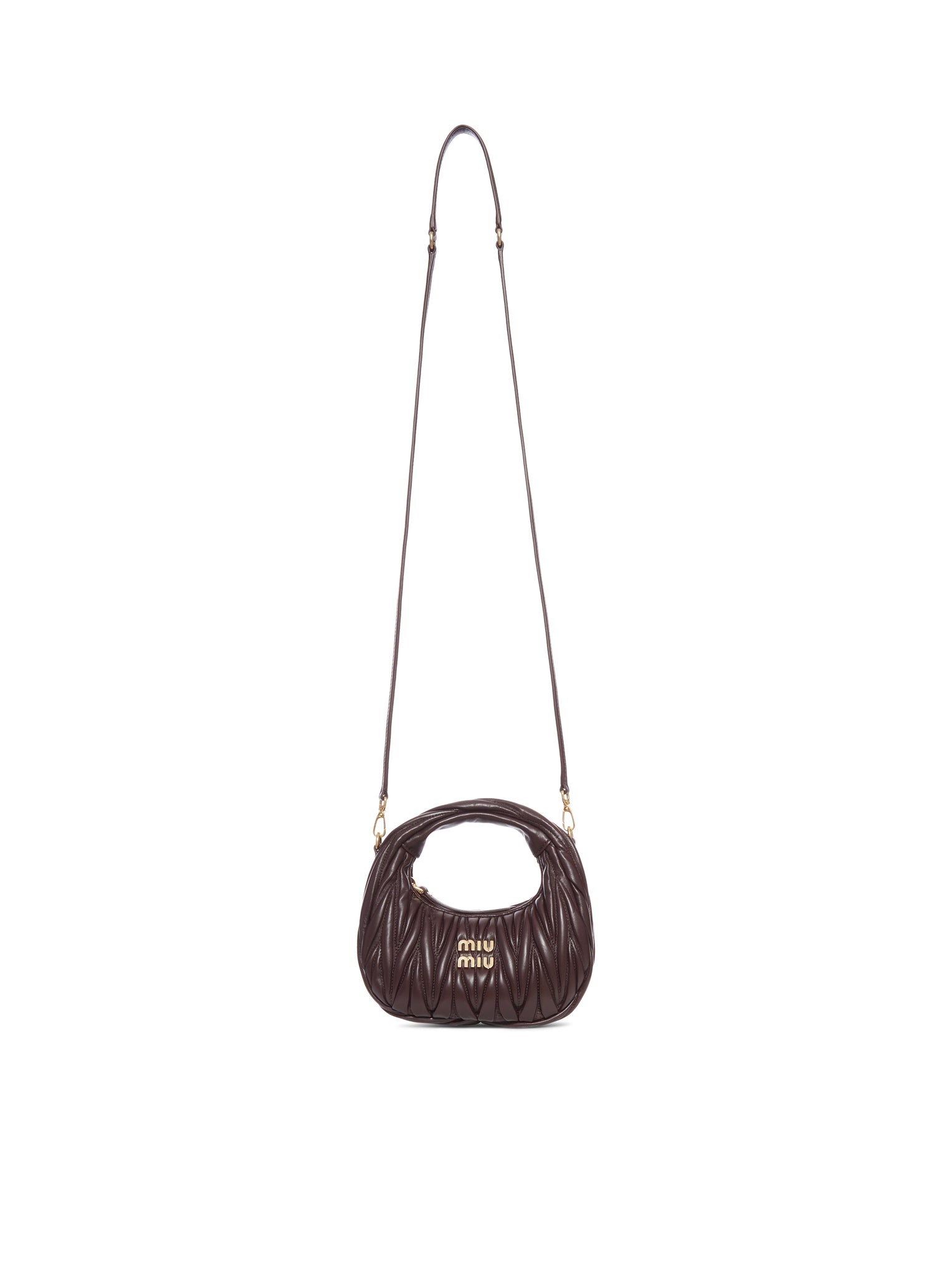 WANDER MINI HOBO BAG IN QUILTED NAPPA - 4