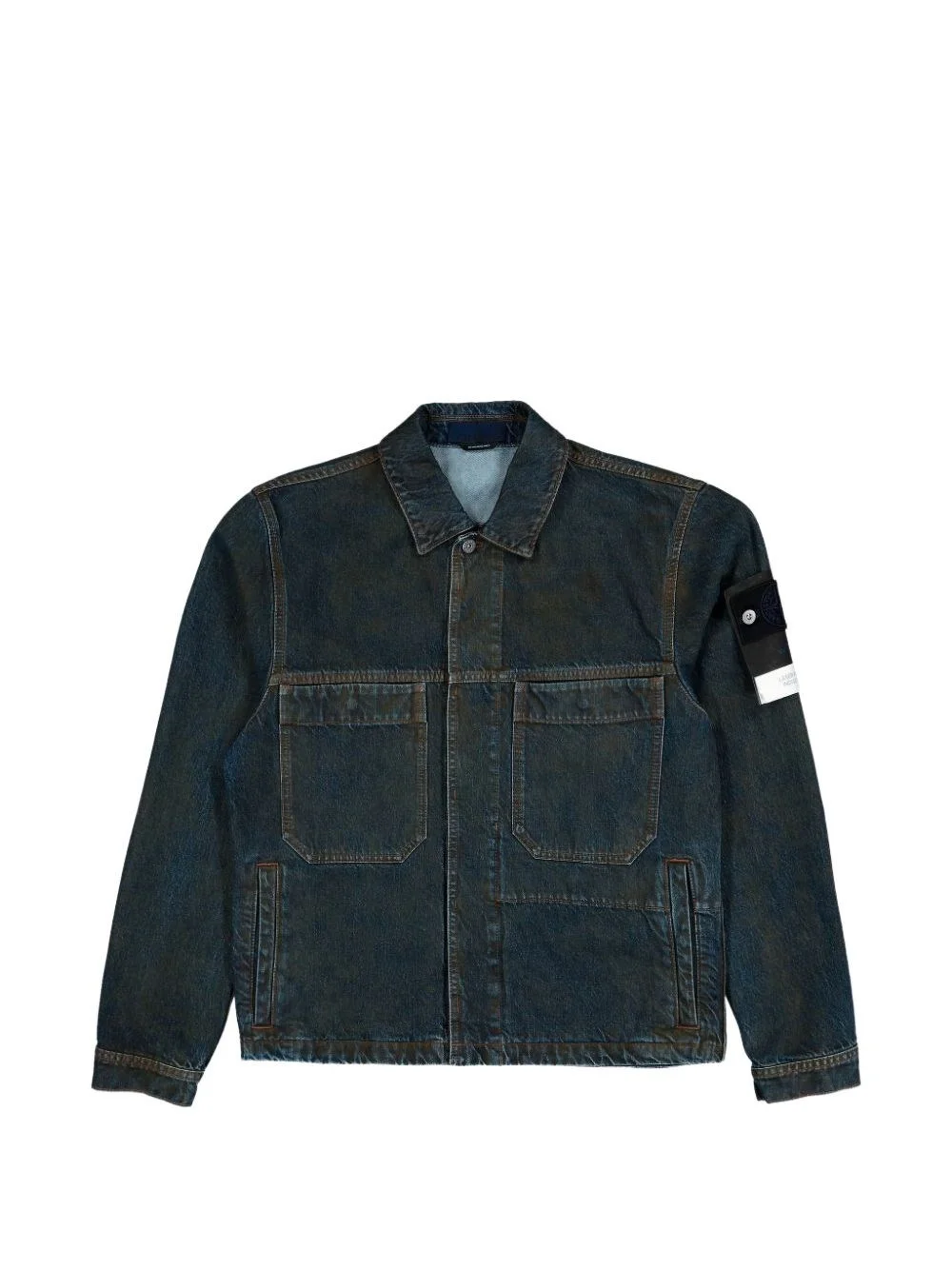 Denim cotton jacket - 1