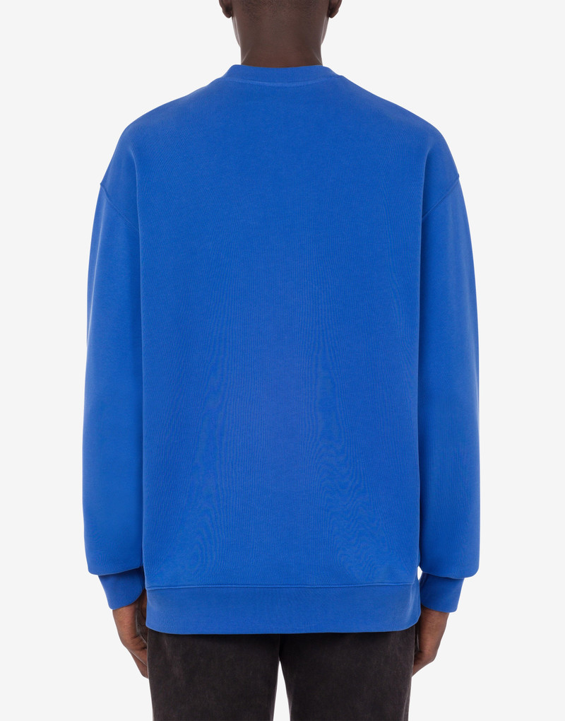 MOSCHINO TEDDY BEAR ORGANIC COTTON SWEATSHIRT 3