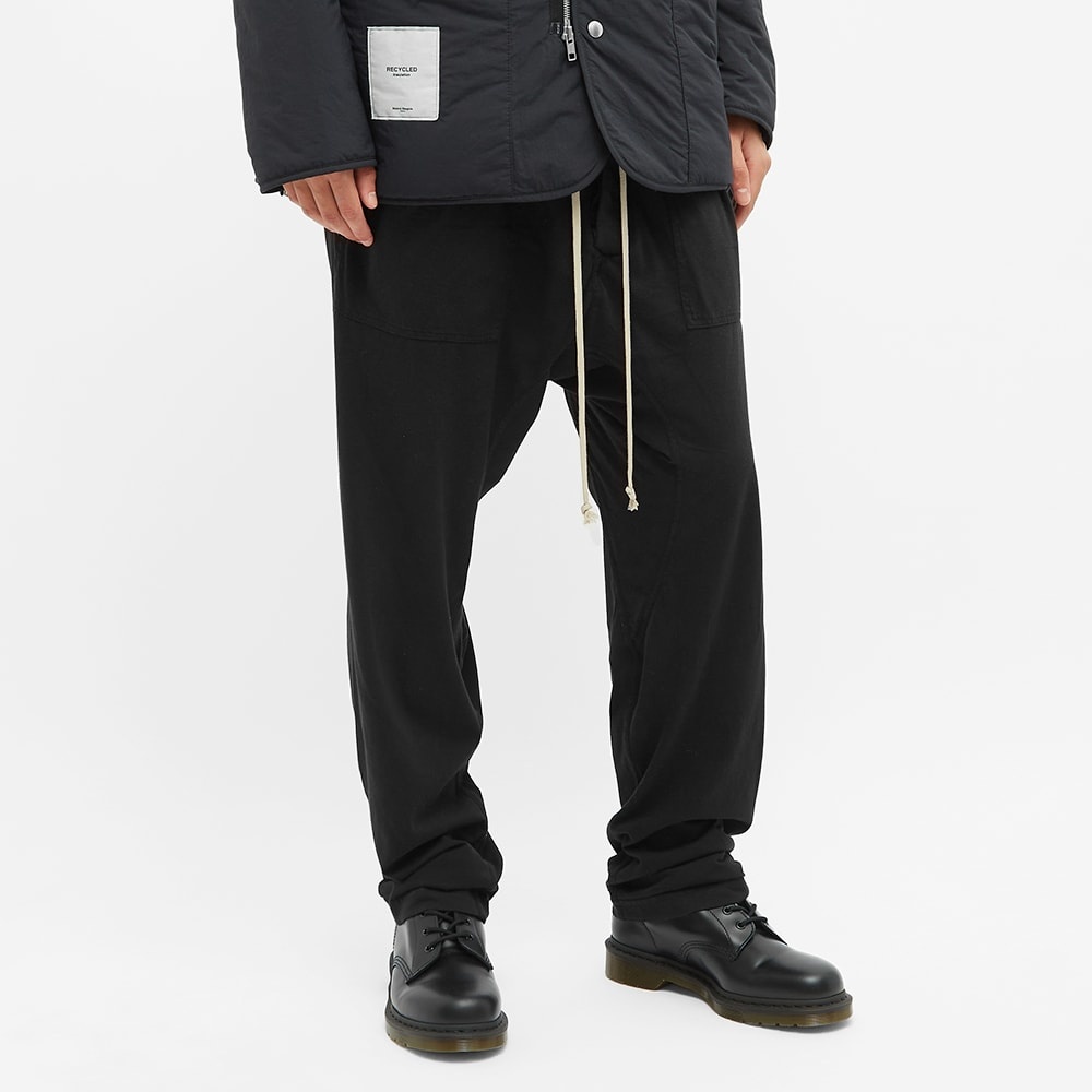 Rick Owens DRKSHDW Cargo Lightweight Drawstring Long Pant - 4