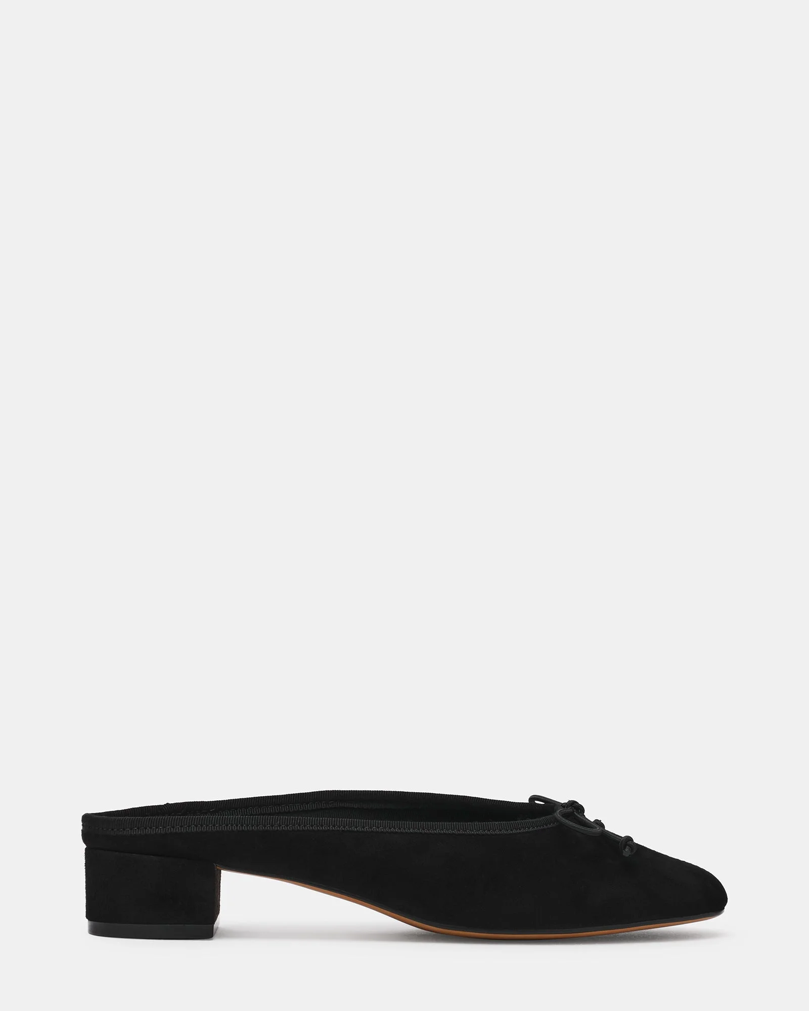 STEFFI MULE BLACK SUEDE - 1