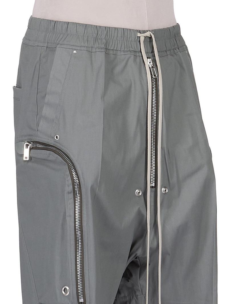 zip-detailing shorts 4