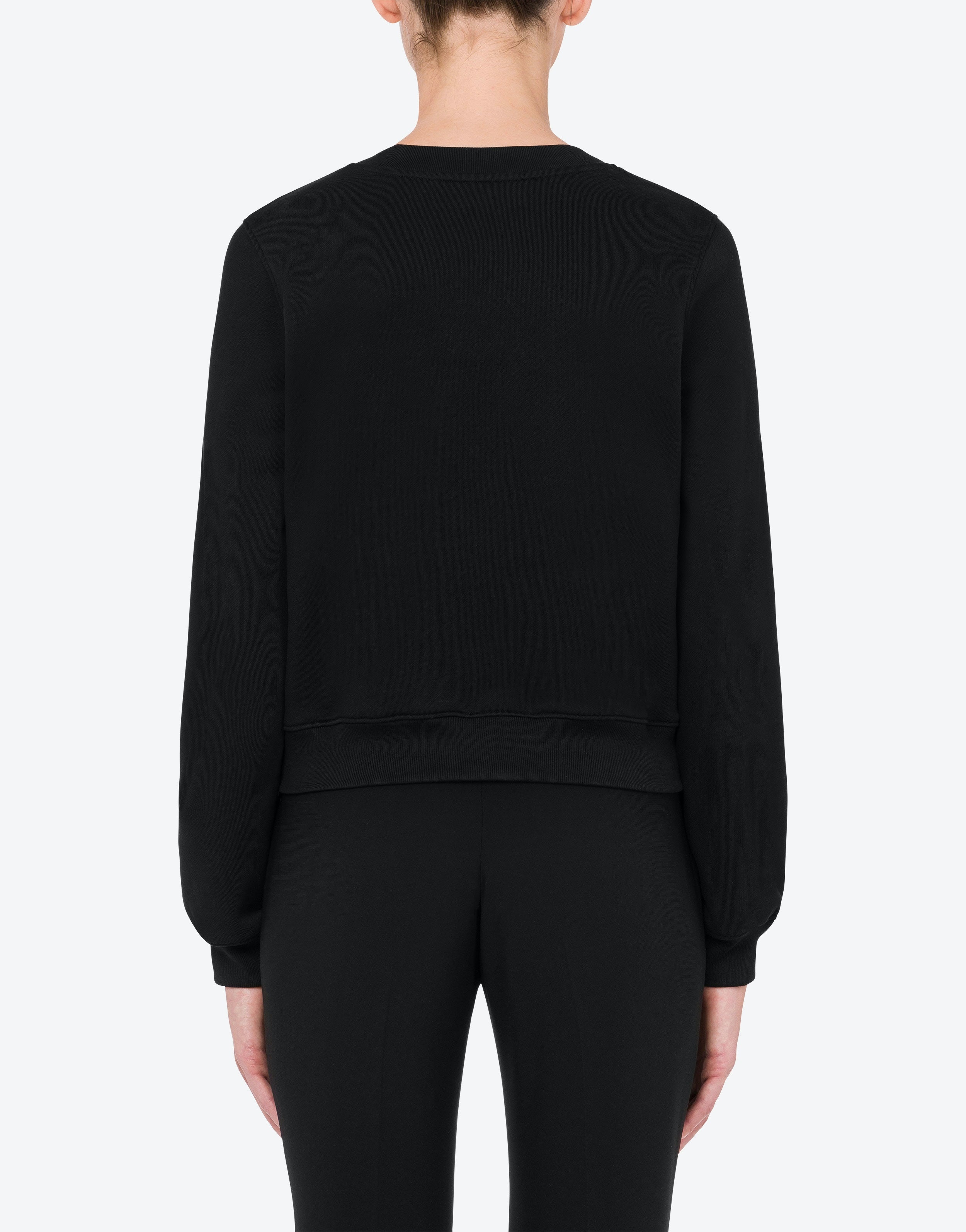 SARTORIAL LOGO EMBROIDERY ORGANIC COTTON SWEATSHIRT - 3
