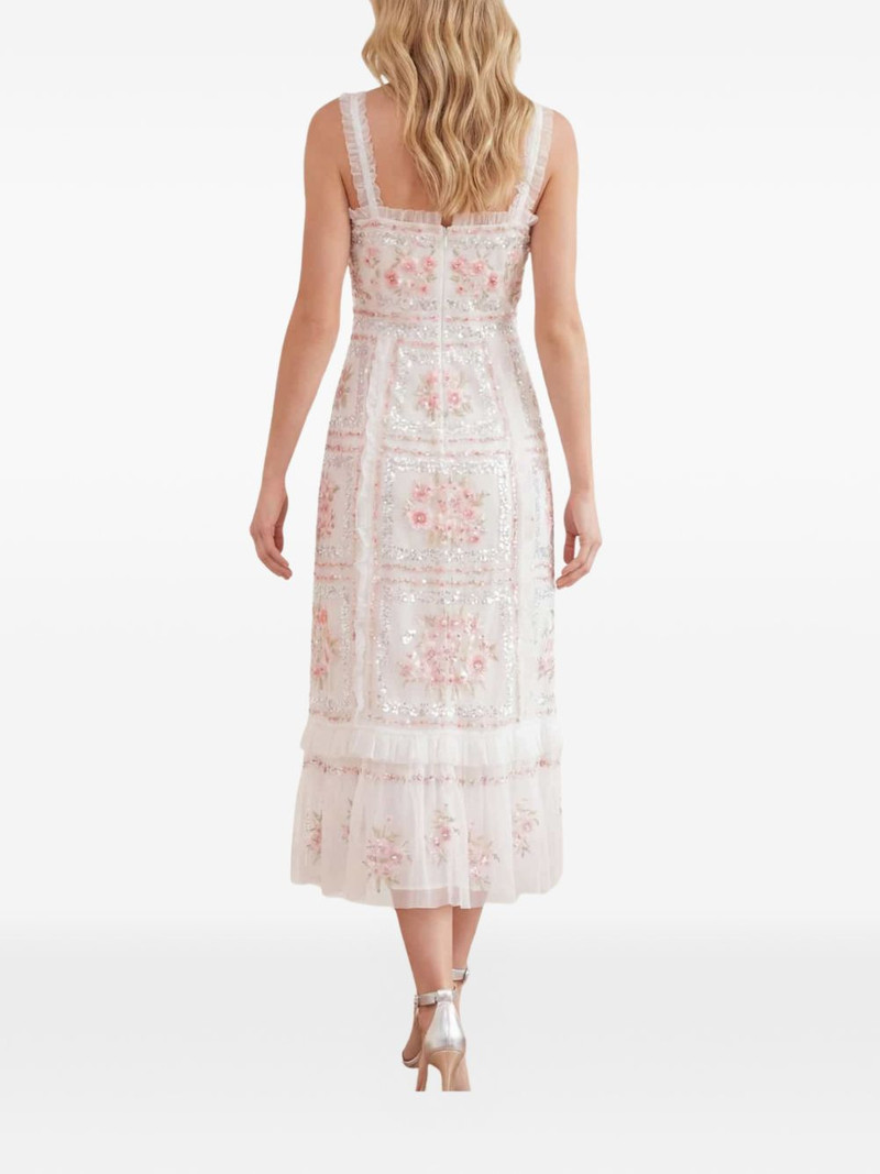 Blossom Bib sequin-embellished midi dress 3