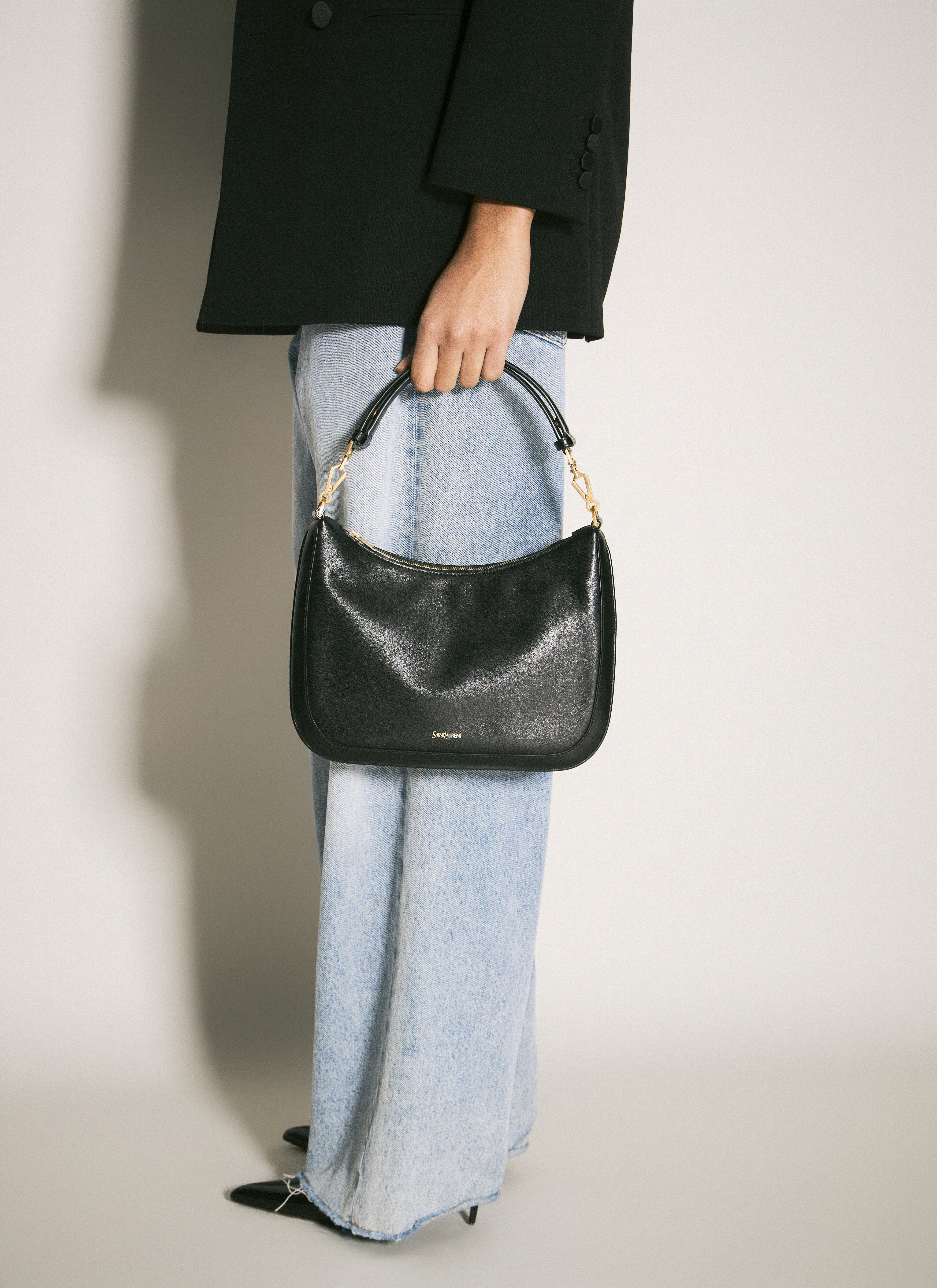 Logo Print Shoulder Bag - 4