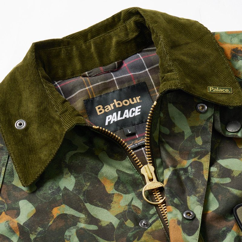 PALACE BARBOUR BEDALE CASUAL JACKET KELP FOREST CAMO 5