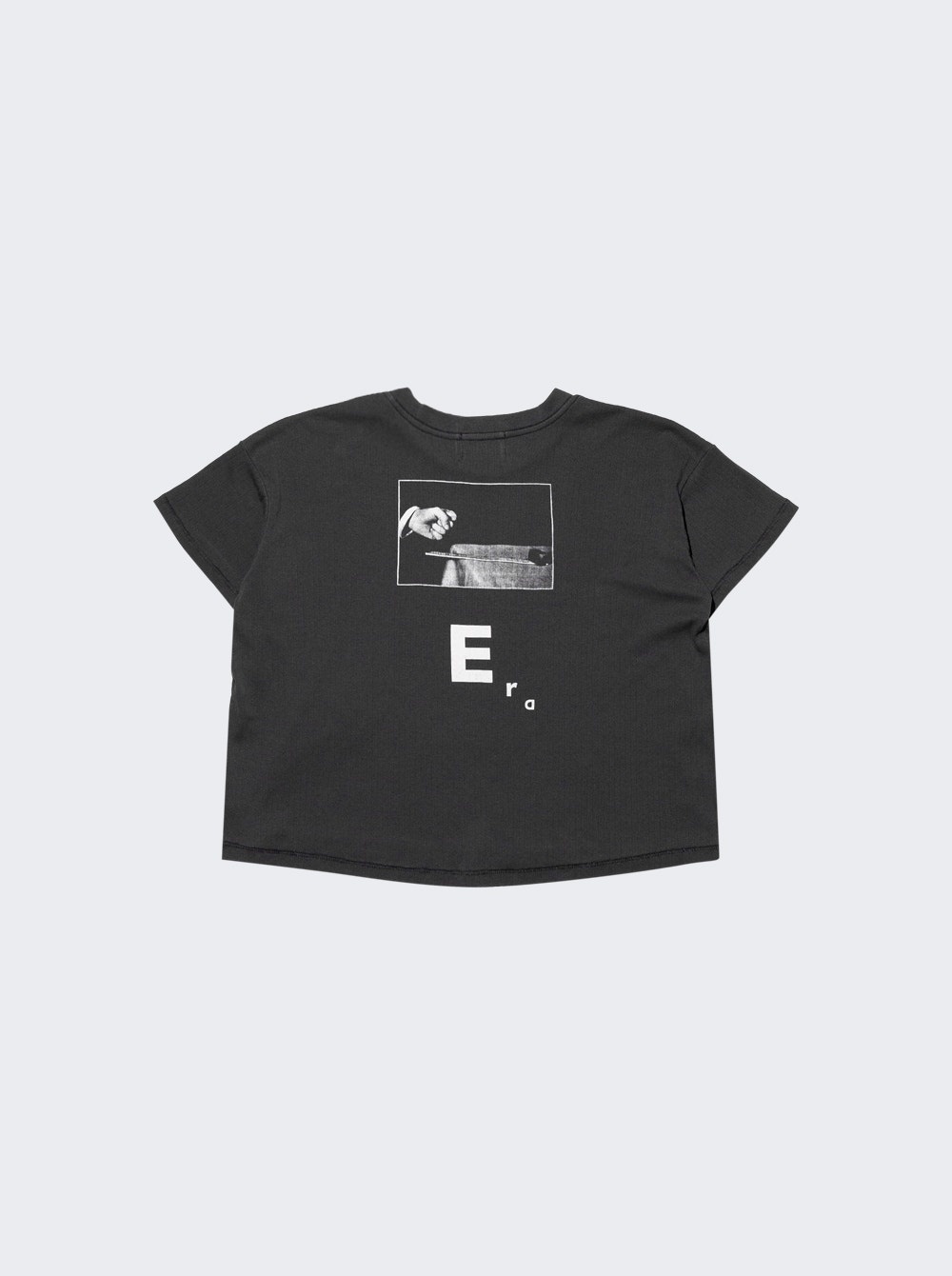 Snake Boy Rib Tee Faded Black - 2