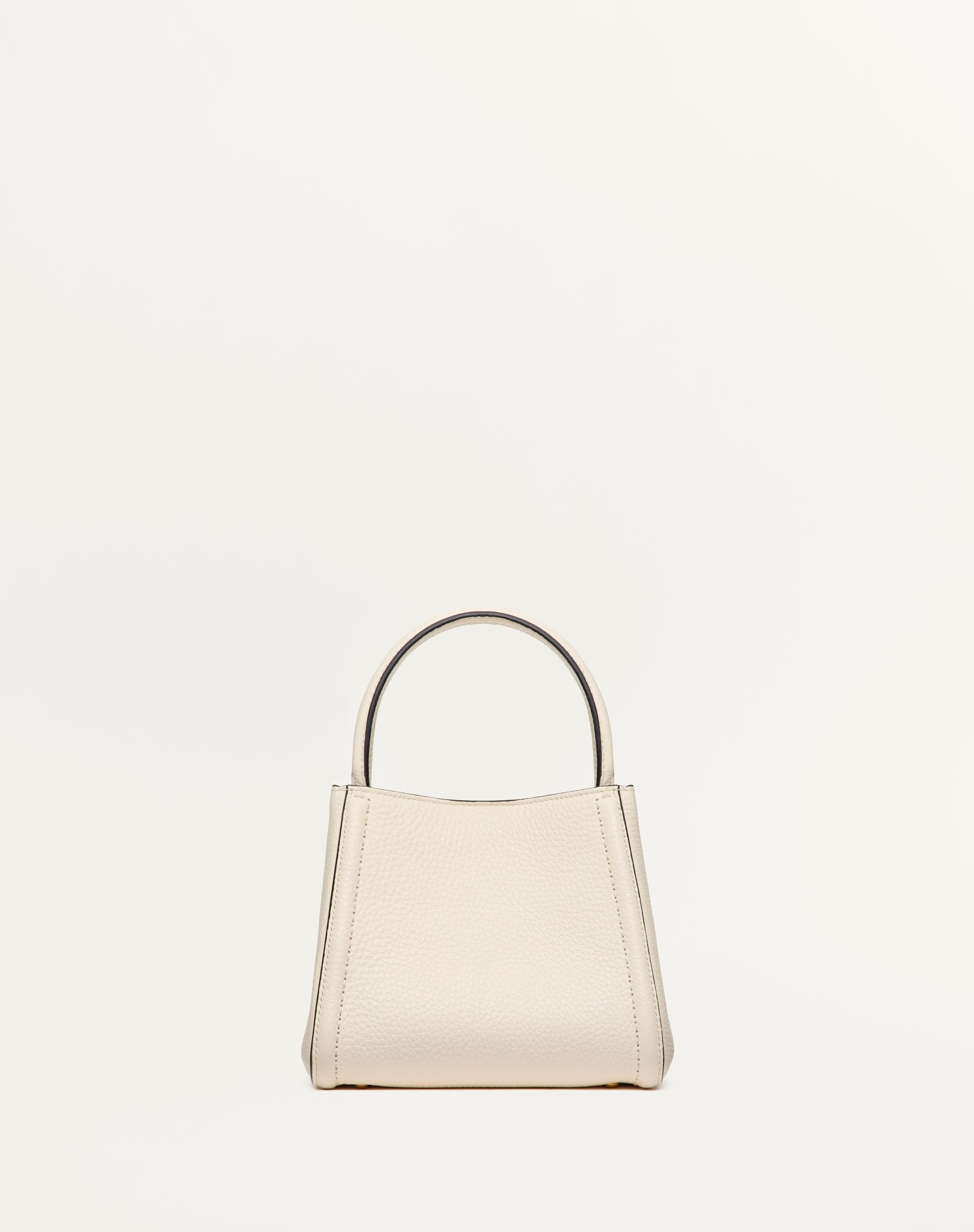 VALENTINO GARAVANI ALLTIME SMALL HANDBAG IN GRAINY CALFSKIN - 4
