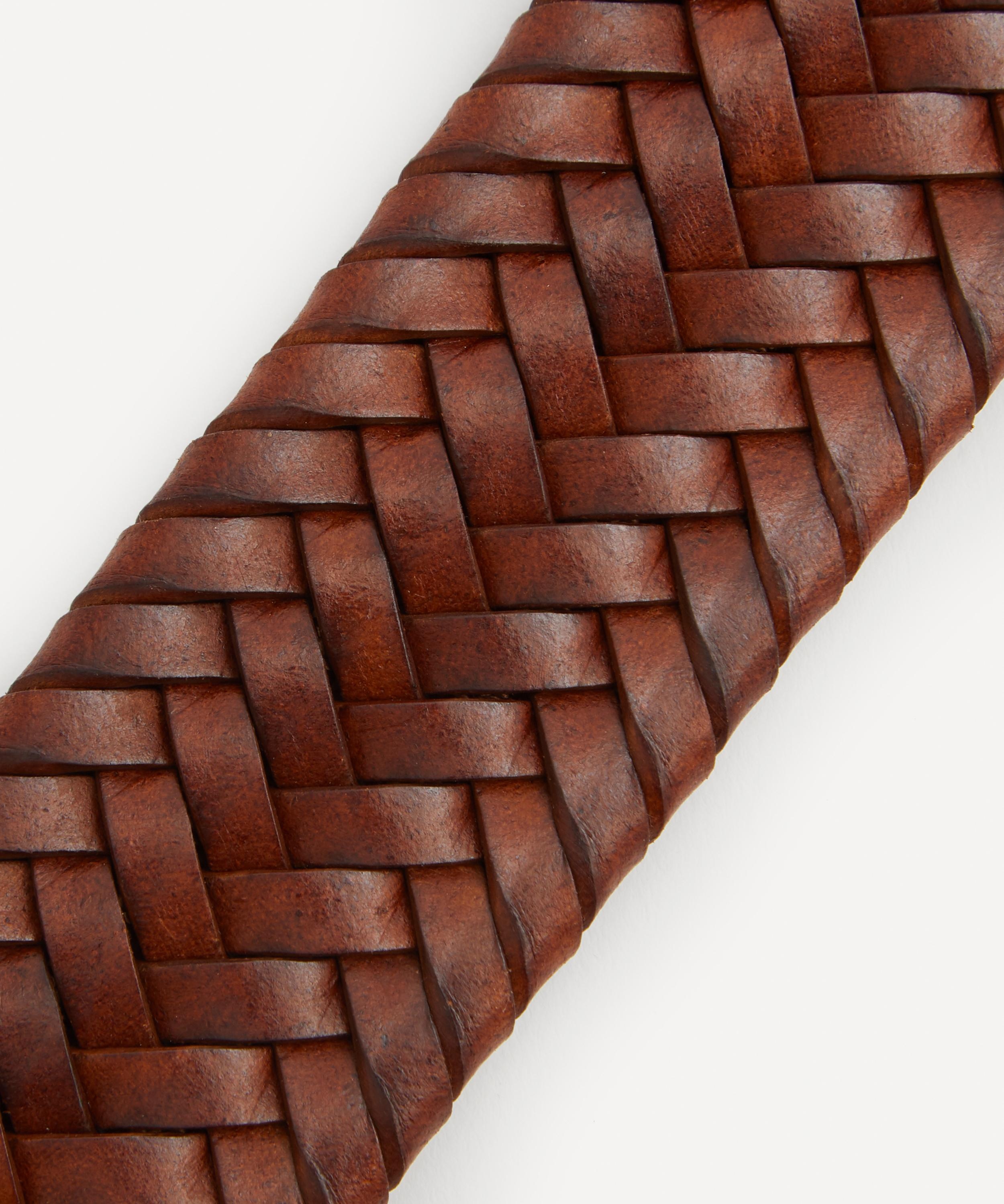 Woven Leather Belt - 3