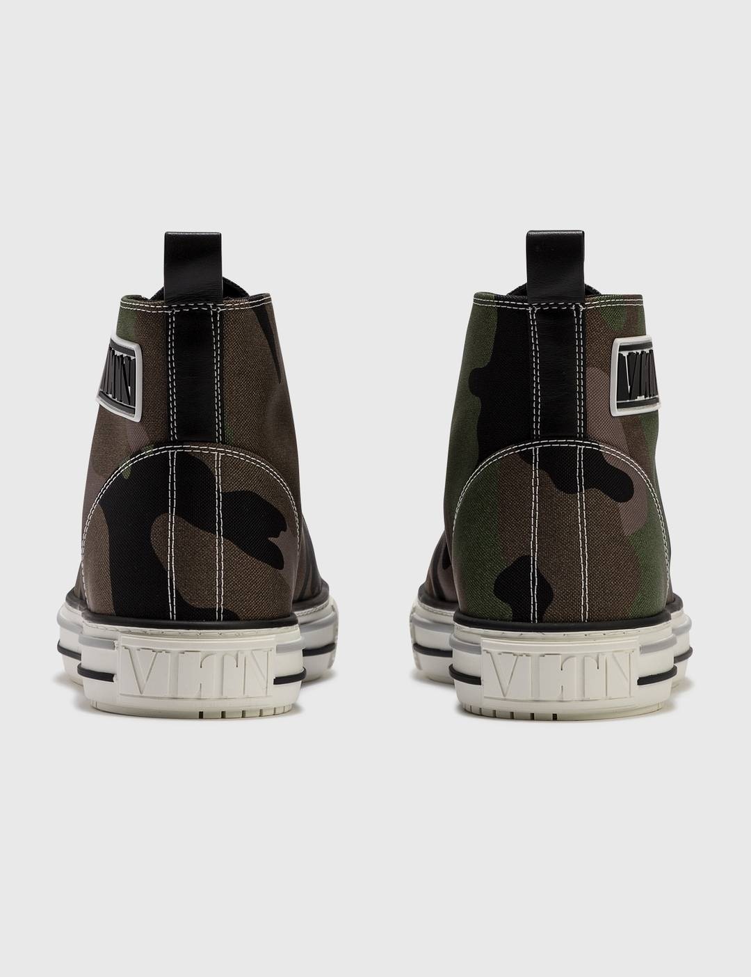 Valentino Garavani Camo High-Top Sneaker - 6