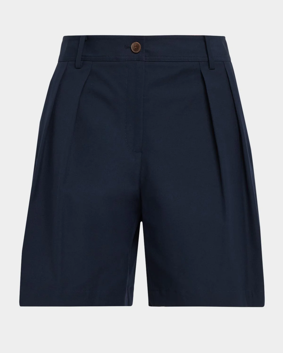 Park Wide-Leg Techno Stretch Twill Shorts - 1