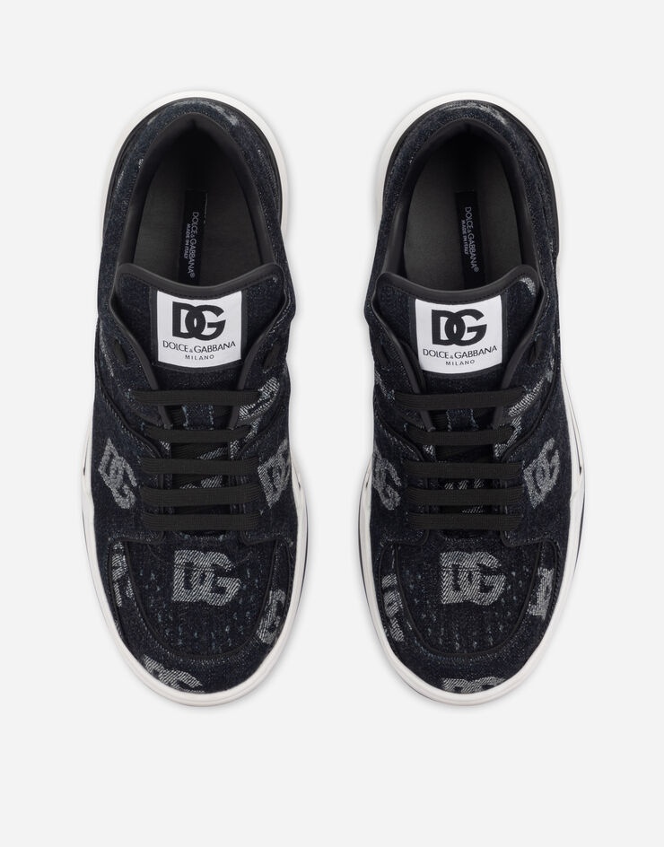 New Roma sneakers with denim logo - 4