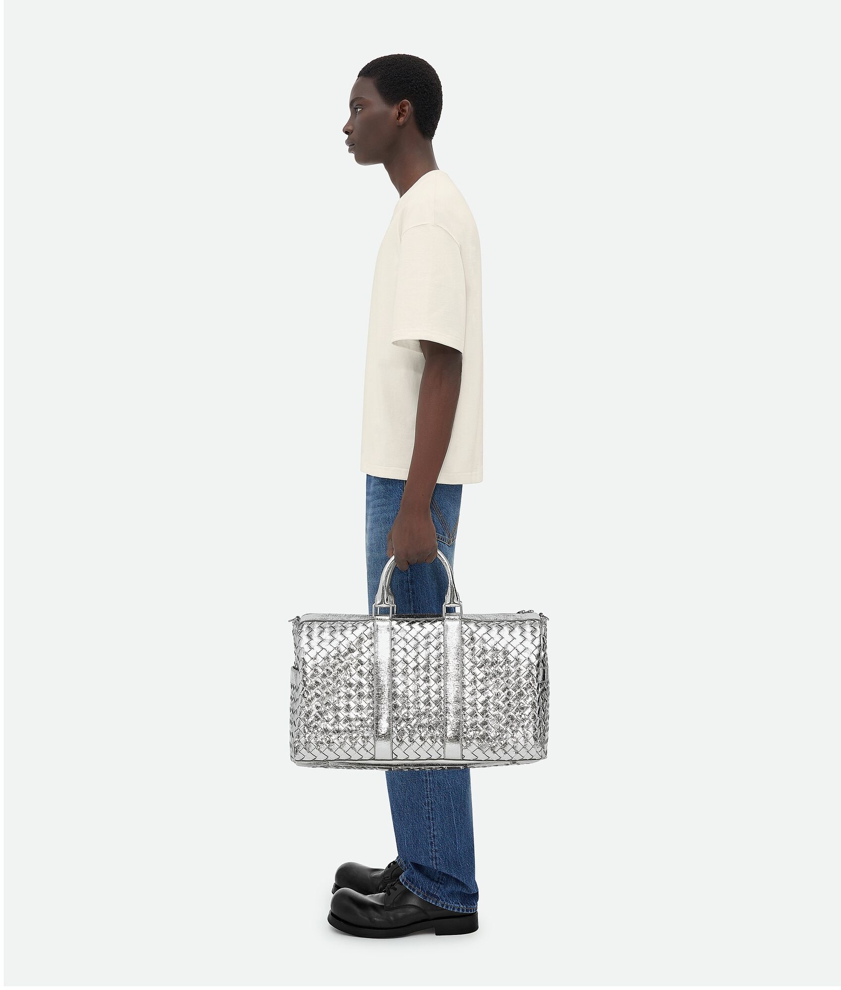 Medium Intrecciato Duffle - 4