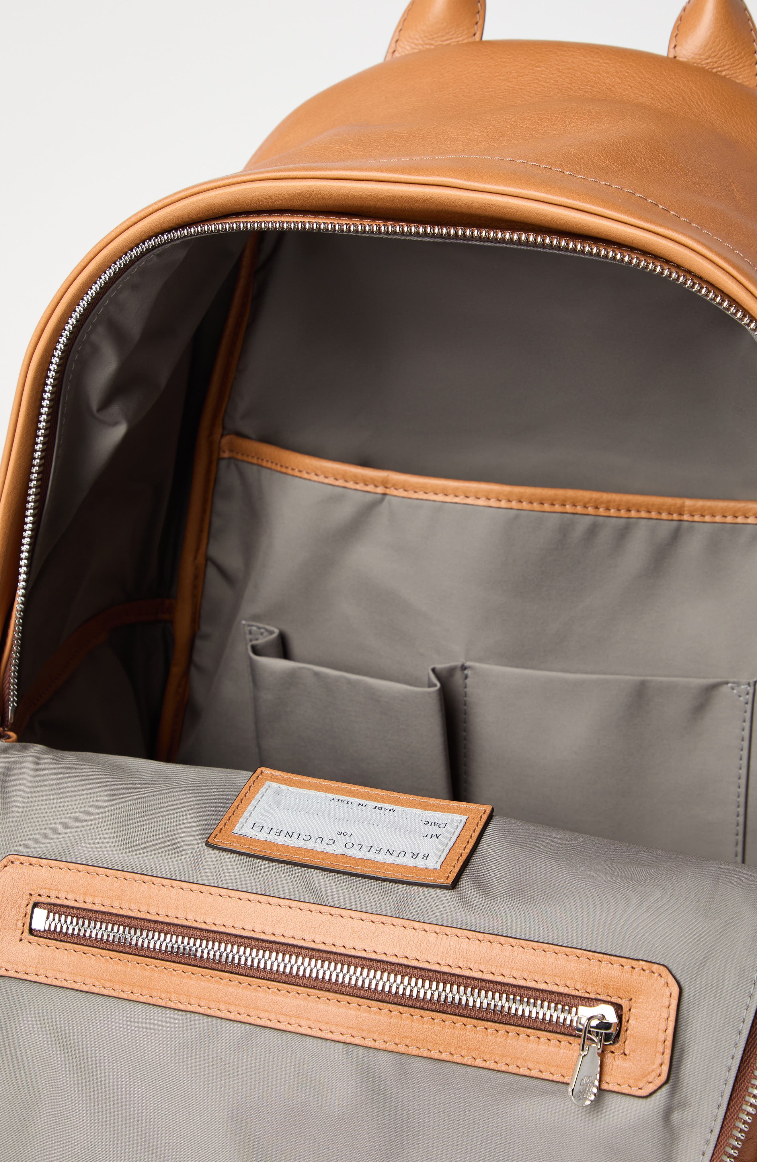 Brunello Cucinelli Travel backpack in Cognac at Nordstrom - 6