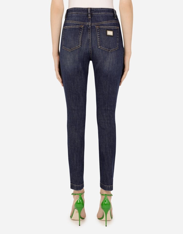 Deep blue denim Audrey jeans - 2