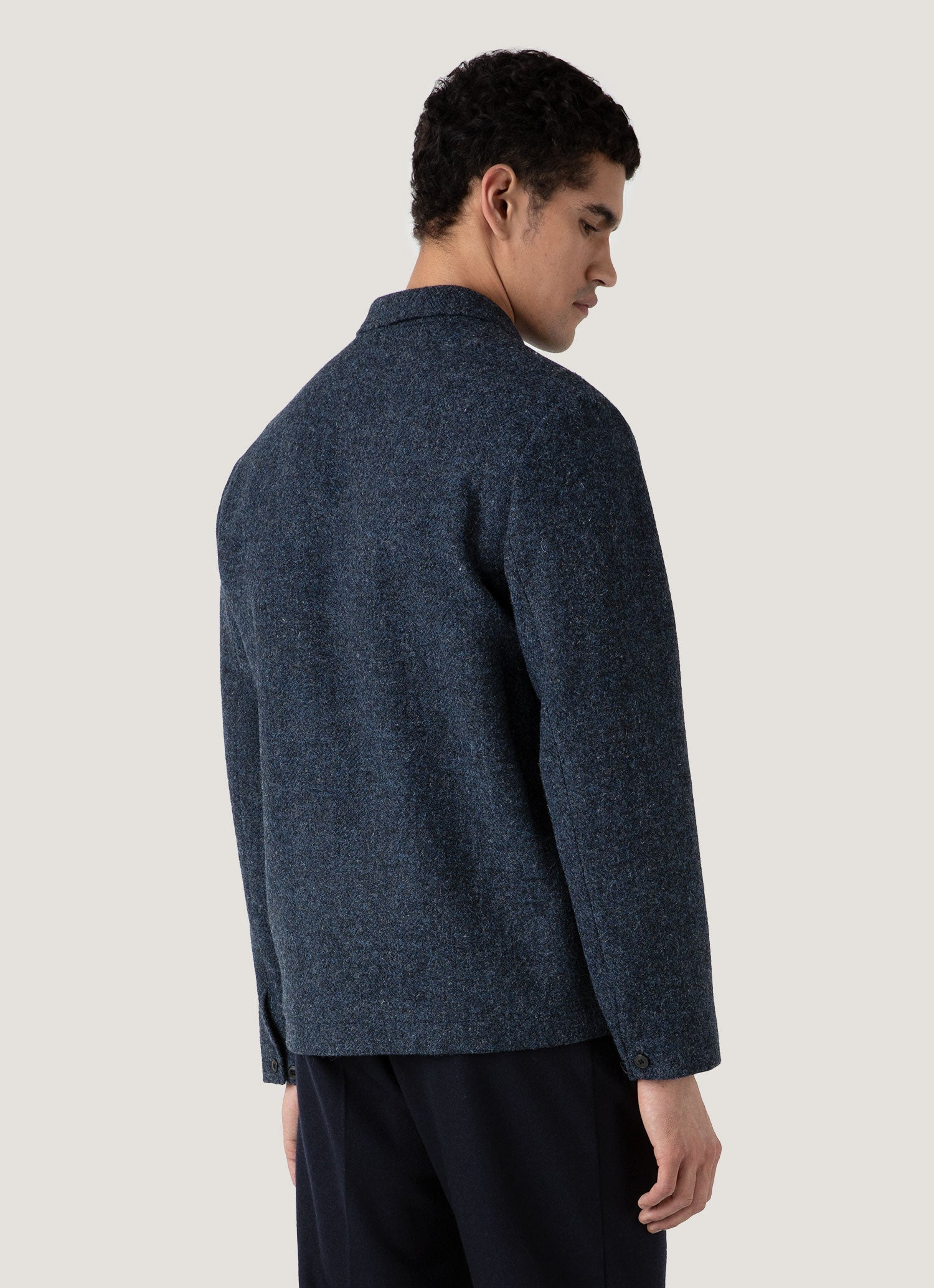 Harris Tweed Harrington Jacket - 5