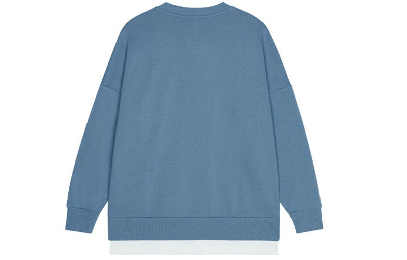 New Balance New Balance Logo Sweatshirt 'Blue' AMT13345-WAB outlook