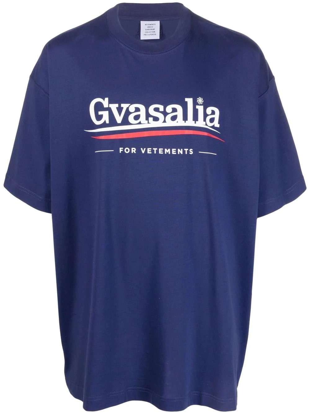 Gvasalia-print T-shirt - 1